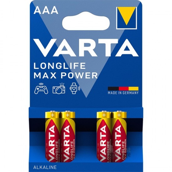 varta 4703 longlıfe maxpower AAA ince pil