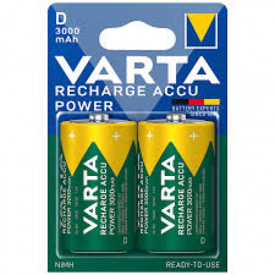 varta 56720 şarj edilebilir D boy pil 
